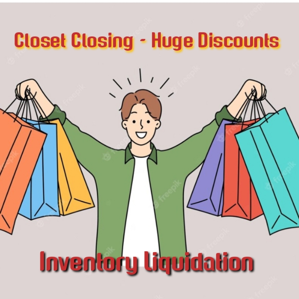 Inventory Liquidation  - Closet Closing